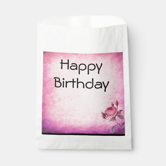 Sacolinha Rosa dia de os namorados (Frente)