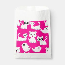 Sacolinha rosa-do-cão-furão-fantasma