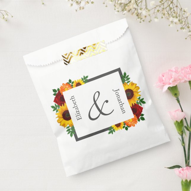 Sacolinha Rosa Floral Sunset (Selado)