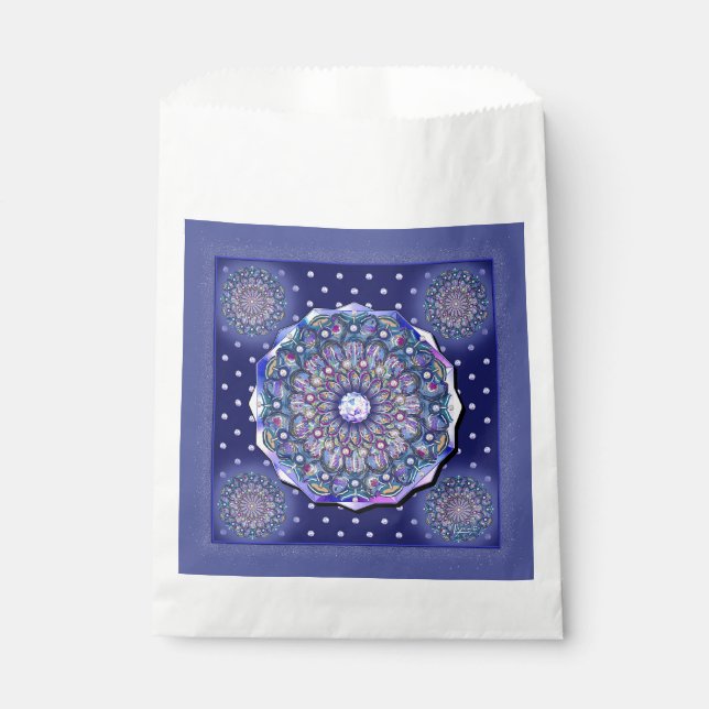 Sacolinha Rosace Azul (Frente)