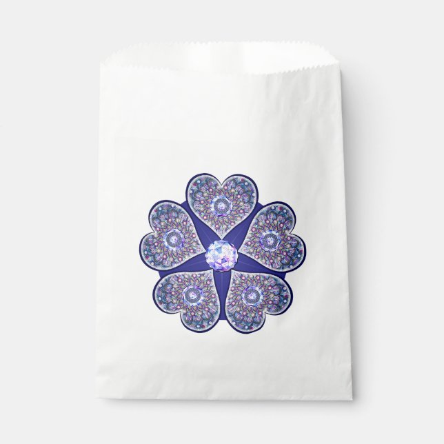 Sacolinha Rosace azul ou vermelho para bebê&criança (Frente)