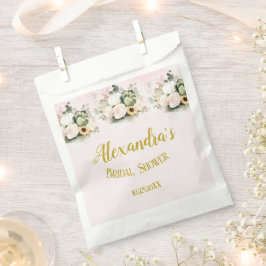 Sacolinha Rosas Brancas Caem Abóboras