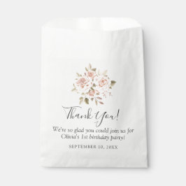 Sacolinha Rosas de aniversário da Chique de aniversário da m