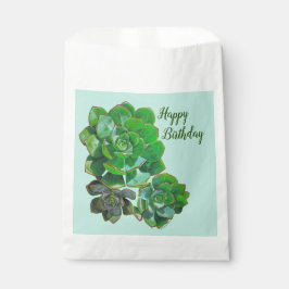 Sacolinha Rosette Succulents Favorece Bolsas