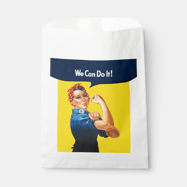 Sacolinha Rosie The Riveter Retro Style (Frente)