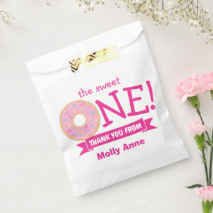 Sacolinha Rosquinha Rainbow Sprinkkles primeiro aniversario