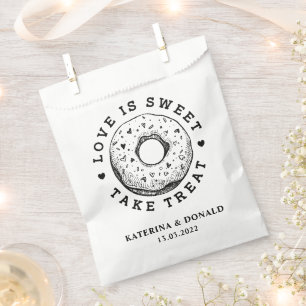 Sacolinha Rosquinha Wedding Favor Bag