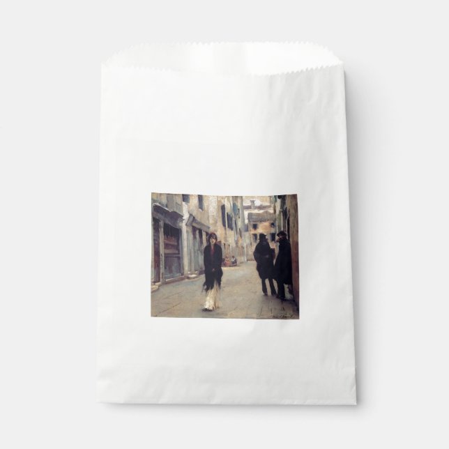 Sacolinha Rua em Veneza (Mulher Elegante) (Cantora Sargent) (Frente)