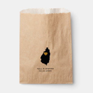 Sacolinha Rua. Lucia Wedding Favor Treat Sacks, Sacos-Presen