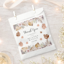 Sacolinha Rustic Neutral Boho Wedding