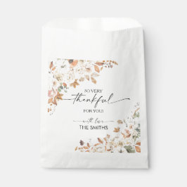 Sacolinha Rustic Pumpkins Thanksgiving Dinner Favor Bags