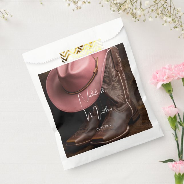 Sacolinha Rustic Romance: Boots do Cowboy e Casamento de Cha (Selado)
