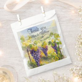 Sacolinha Rustic Vineyard Grapes Lemons Italy Wedding