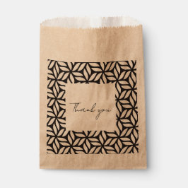 Sacolinha Saco de design de serviço geométrico