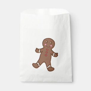 Sacolinha Saco de Favor de Biscoito de Natal