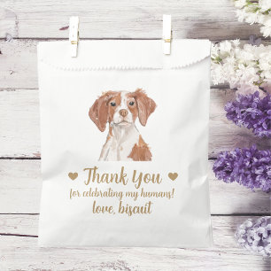 Sacolinha Saco de Favor de Casamento de Petisco para Cachorr
