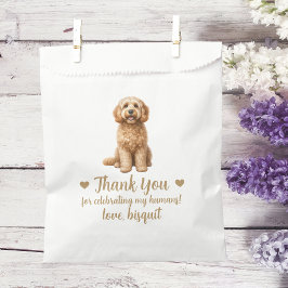 Sacolinha Saco de Favor de Casamento de Petisco para Cachorr