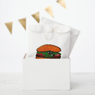 Sacolinha Saco de Favor de Festa de Hambúrguer