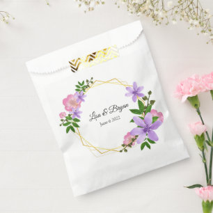 Sacolinha Saco de Favor de Tratamento de Casamento
