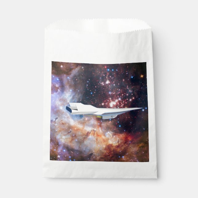 Sacolinha Saco de Favor do Espaço/Galáxia (Frente)
