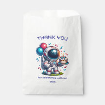 Saco de Favor para Aniversário de Astronauta Explo