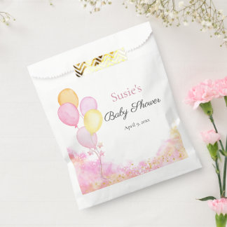 Sacolinha Saco de Favor Personalizado para Chá de Bebê com B