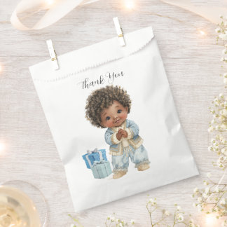 Sacolinha Saco de Favores para Bebê Afro-Americano