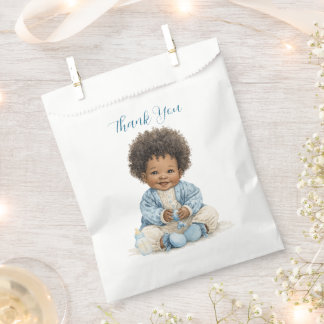 Sacolinha Saco de Favores para Bebê Afro-Americano