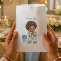 Saco de Favores para Bebê Afro-Americano