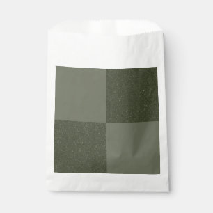 Sacolinha Saco de Favorito Xadrez Verde Musgo