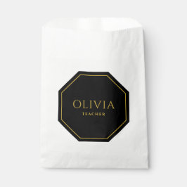 Sacolinha Saco de Festa Personalizado com Nome e Função