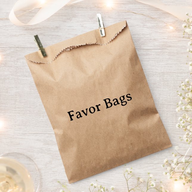 Sacolinha Saco de Kraft Personalizado Simples Profissional 5 (Cortado)