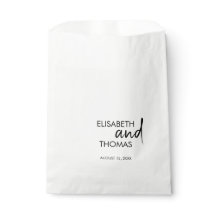 Saco de lembrança minimalista simples moderno eleg