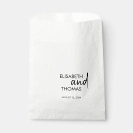 Sacolinha Saco de lembrança minimalista simples moderno eleg