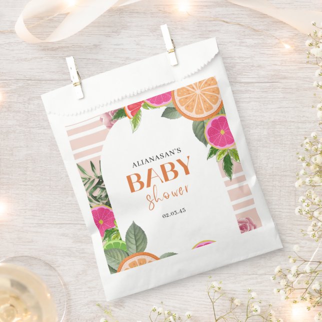 Sacolinha Saco de Lembrança para Chá de Noiva com tema de Ci (Cortado)