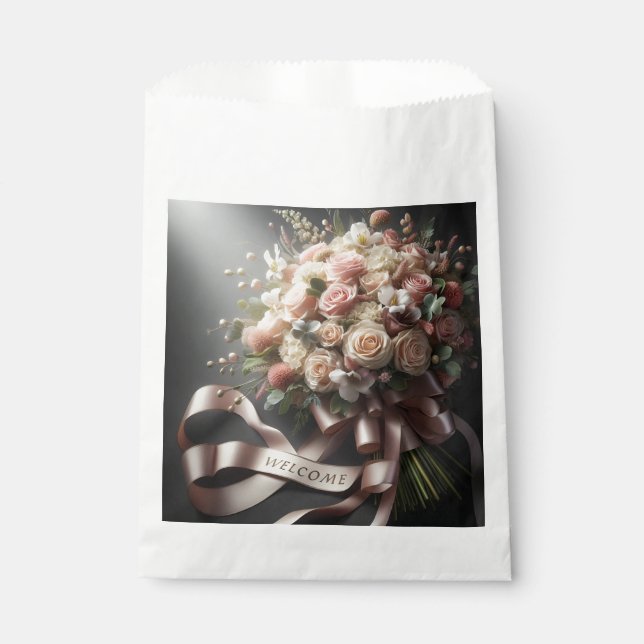 Sacolinha Saco de papel bem vindo (Frente)