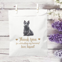 Saco de Presente de Casamento para Cachorro