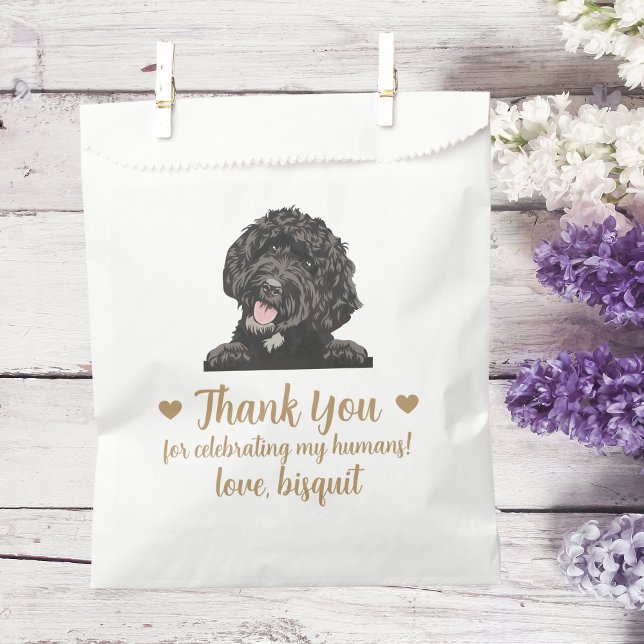 Sacolinha Saco de Presente de Casamento para Cachorro (Criador carregado)