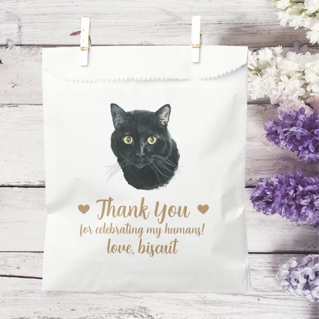 Sacolinha Saco de Presente de Casamento para Gato (Criador carregado)