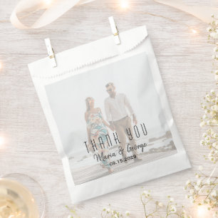 Sacolinha Saco de Tratamento de Favor de Casamento com Foto