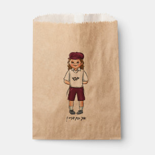 Sacolinha Saco de Upsherin do Menino Bonito Personalizado