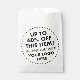 Sacolinha Sacos Brancos Personalizados com Desconto de 60% n