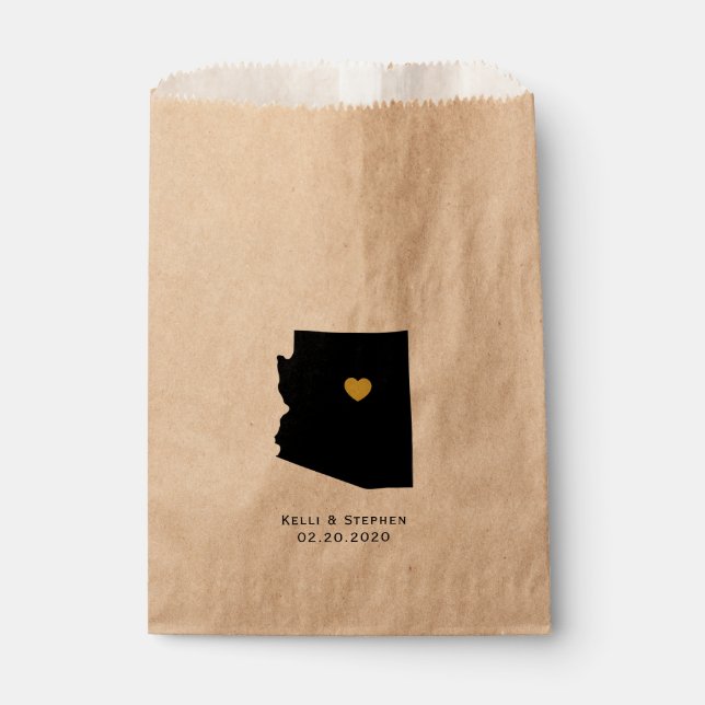 Sacolinha Sacos de arizona, Sacos de Presente de Papel (Frente)