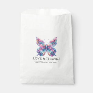 Sacolinha Sacos de Favor de Borboleta Encantadora
