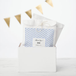 Sacolinha Sacos de Favor de Casamento com Campainhas Azuis