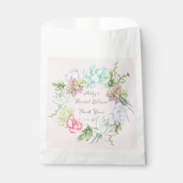 Sacolinha Sacos de Favor de Chuveiro de Noiva de Coroa de Ve