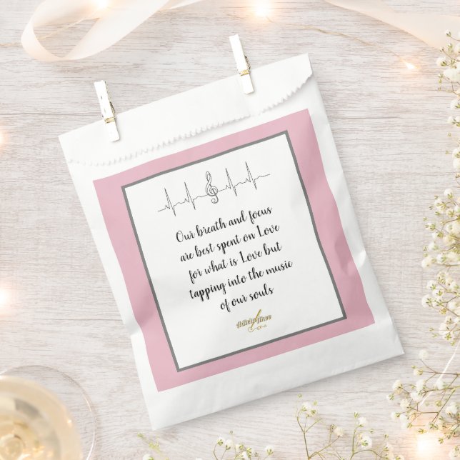 Sacolinha Sacos de Favor de Ode ao Amor pela Poeta Adiela Ak (Cortado)