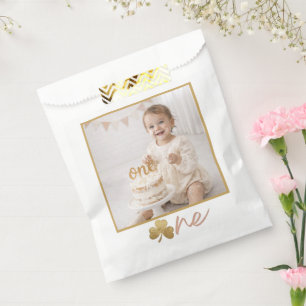 Sacolinha Sacos de Favor para Menina de Primeiro Aniversário