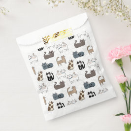Sacolinha Sacos de Presentes de Festa de Gatos, Gatinho