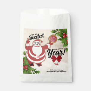 Sacolinha Sacos de tratamento de padaria biscoitos de Natal